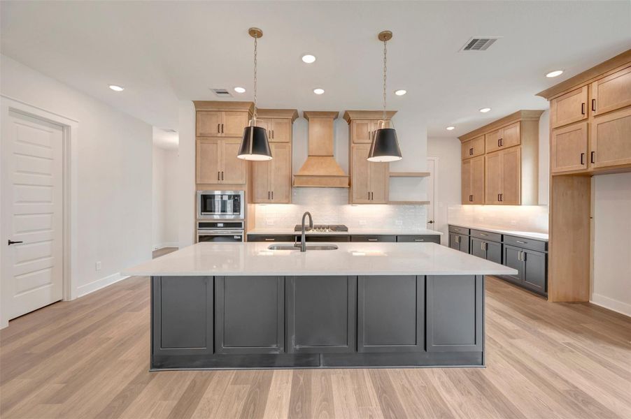 Furnished interior view inside a new home in Two Step Farm - Landmark Row Collection, Montgomery (Image 18).