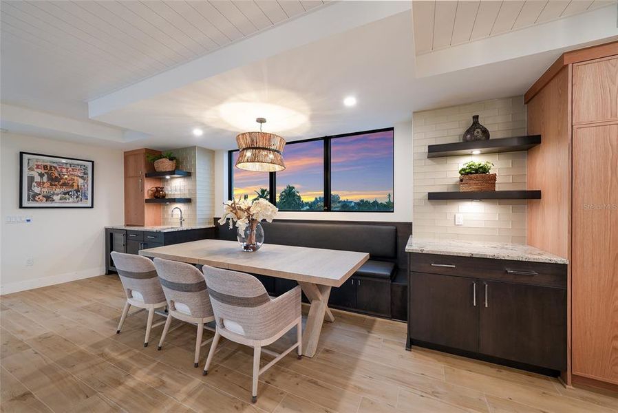 Furnished interior view inside a new home in , Sarasota (Image 9).