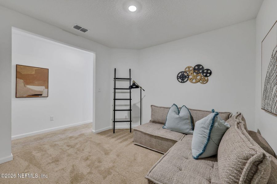 Furnished interior view inside a new home in , Jacksonville (Image 12).