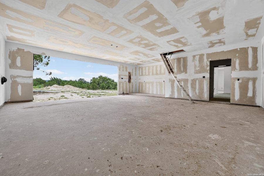 In-progress construction of a new home in , Marble Falls, TX (Image 17).