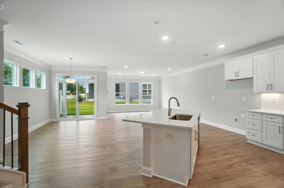 Furnished interior view inside a new home in Harrisburg Village Townhomes, Harrisburg (Image 7). Furnished interior view inside a new home in Harrisburg Village Townhomes, Harrisburg (Image 7).
