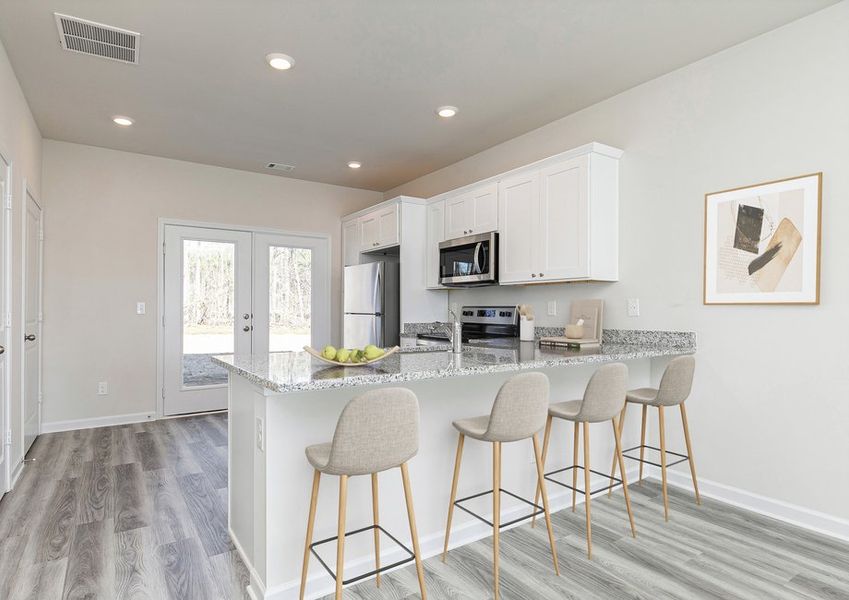 Whip up your favorite meals in the kitchen