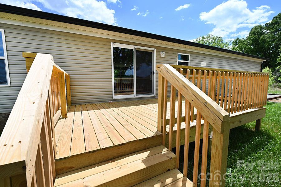 Exterior details and patio area of a home in , Stony Point (Image 19).