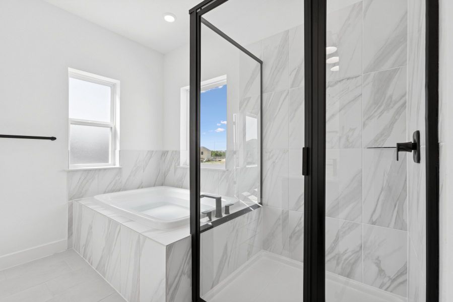 Furnished interior view inside a new home in Easton Park – Nelson Village - Haven Series, Austin (Image 5).