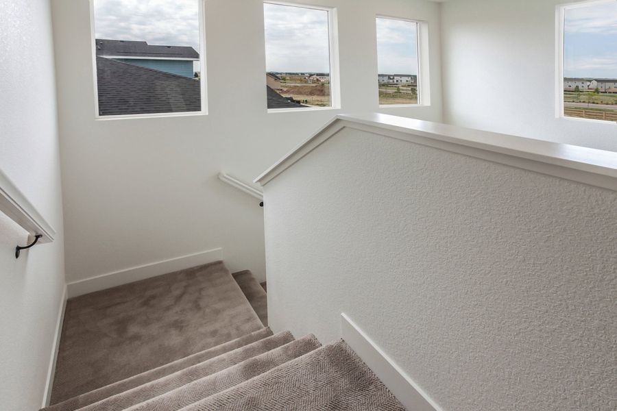 Spacious, unfurnished interior of a new home in Prairie Song, Windsor (Image 37).