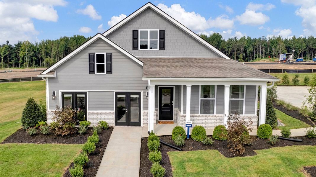 Representative exterior photo of a completed home built from the Dover by D.R. Horton in Kingston Creek, Jackson, TN (Image 19).