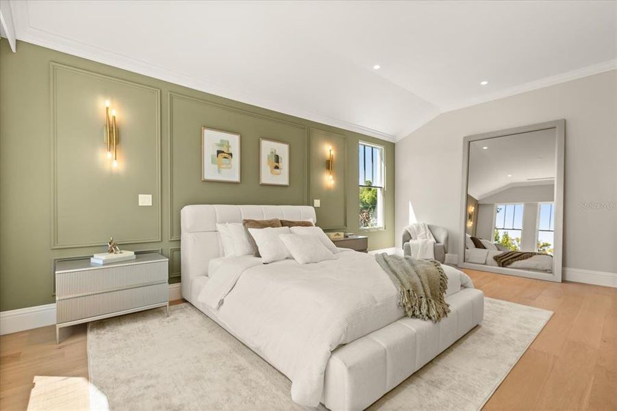 Furnished interior view inside a new home in , Orlando (Image 31).