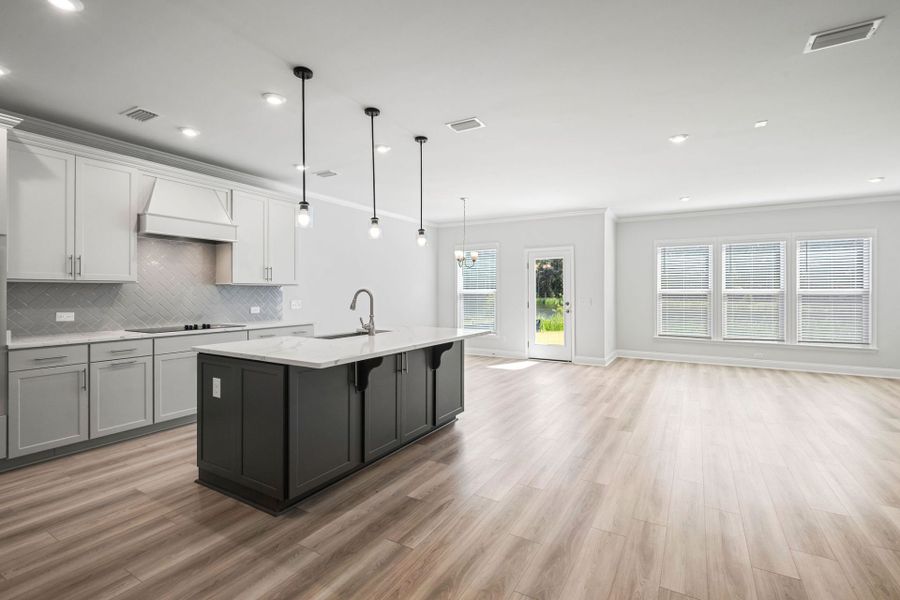Furnished interior view inside a new home in Waterways, Richmond Hill (Image 30).