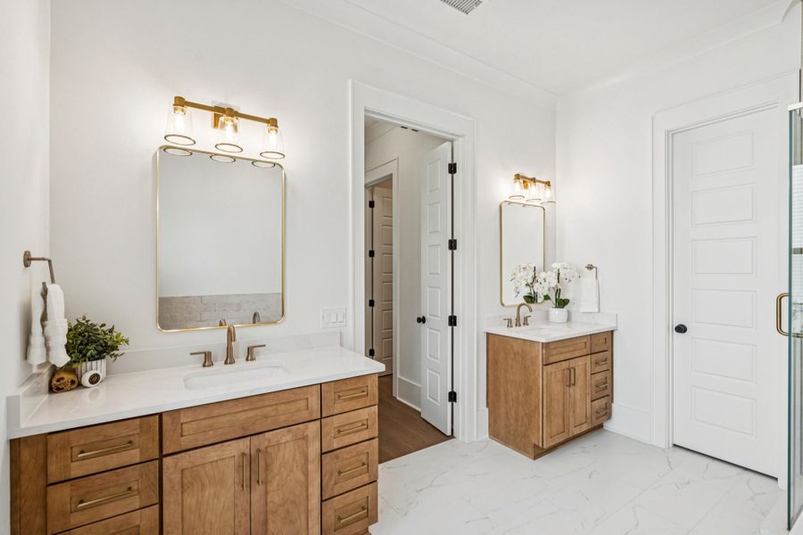 Furnished interior view inside a new home in , Johns Island (Image 18).