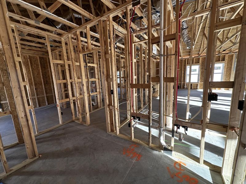 In-progress construction of a new home in Watson Hill, Summerville, SC (Image 53).