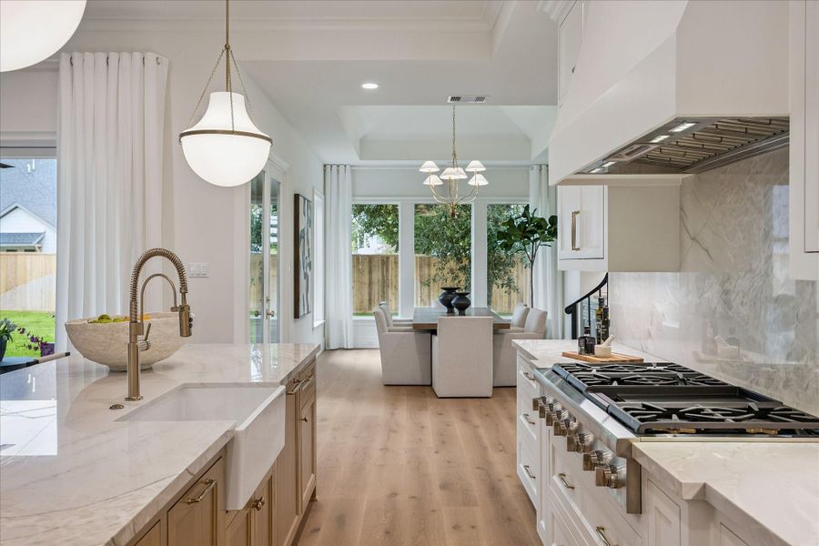 Furnished interior view inside a new home in , Houston (Image 5).