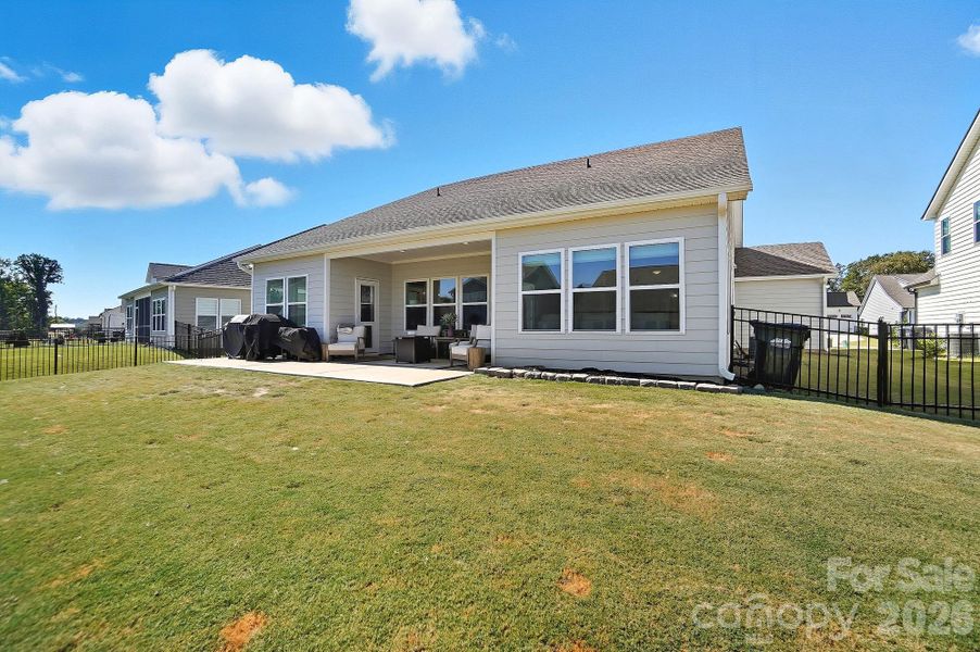Exterior details and patio area of a home in , Monroe (Image 23).