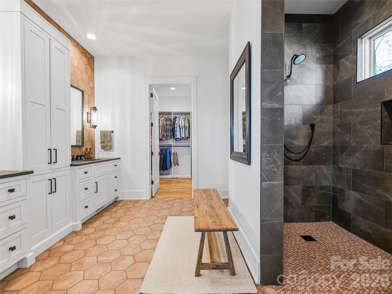 Furnished interior view inside a new home in , Asheville (Image 27).
