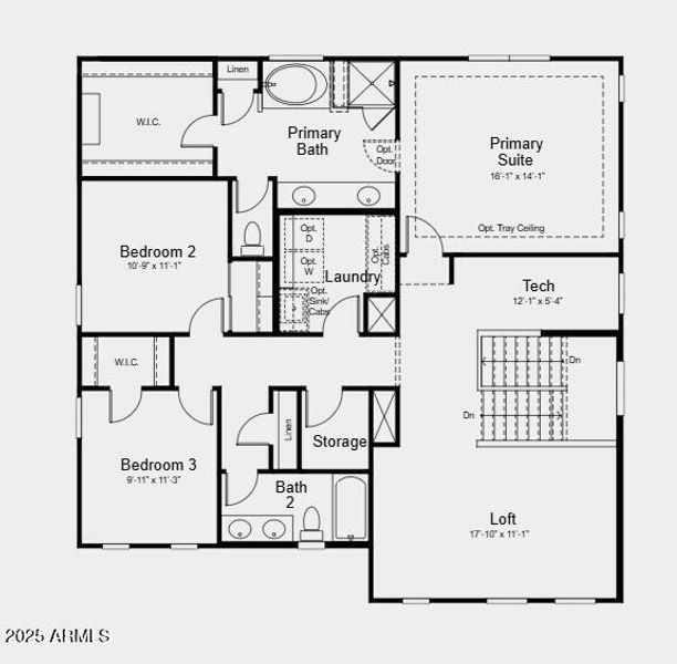Floorplan level 2 Floorplan level 2