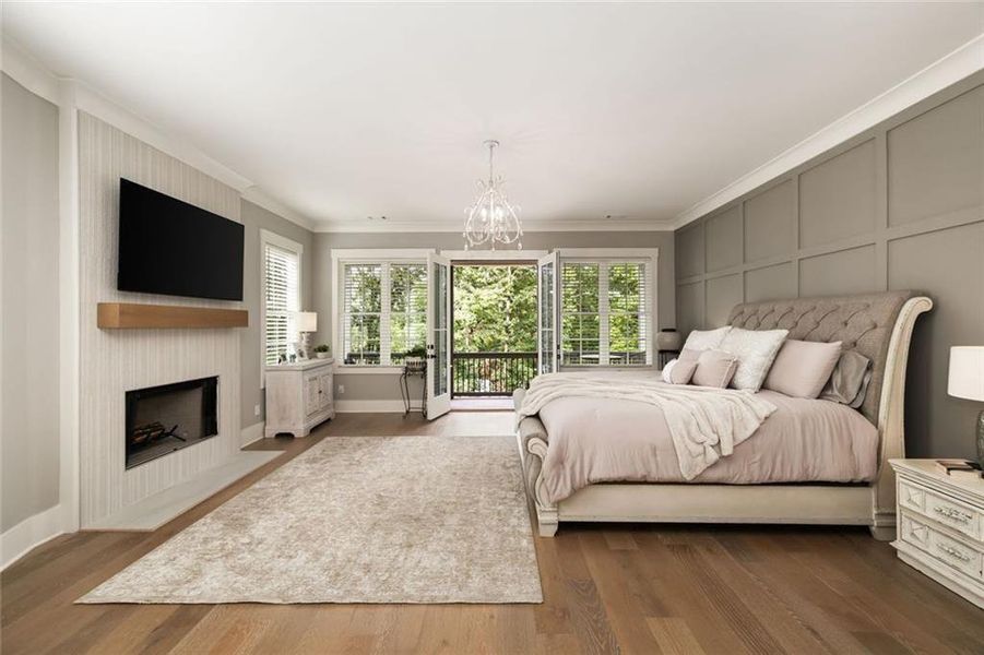 Furnished interior view inside a new home in , Gainesville (Image 10).