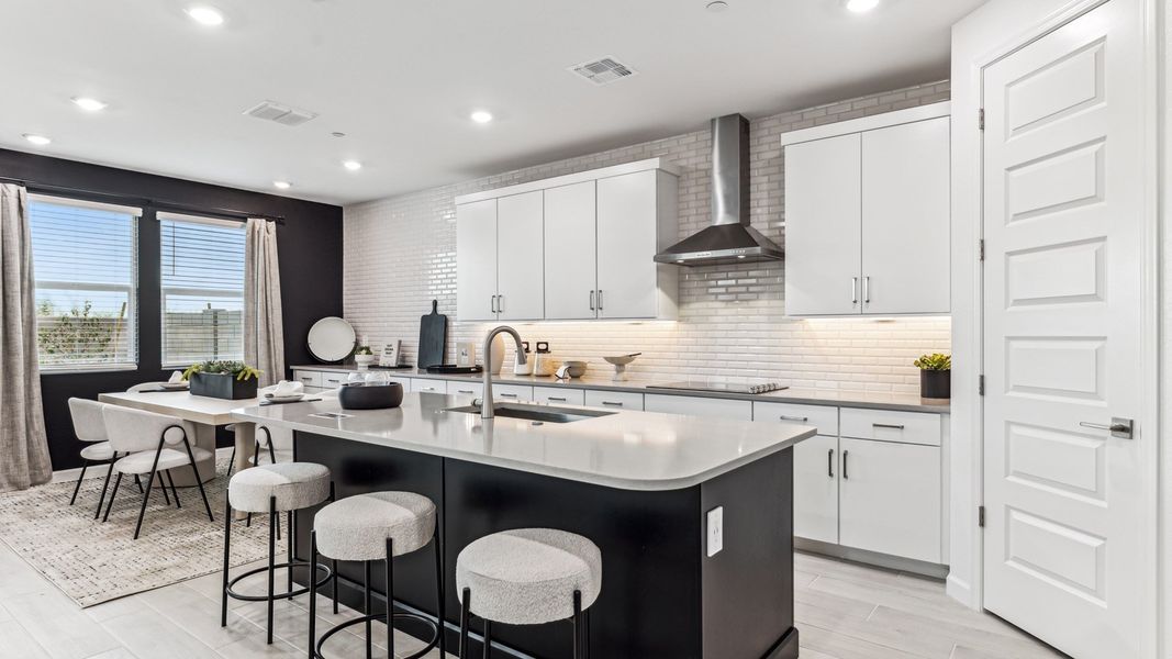 Furnished interior view inside a new home in Avance, Phoenix (Image 10).