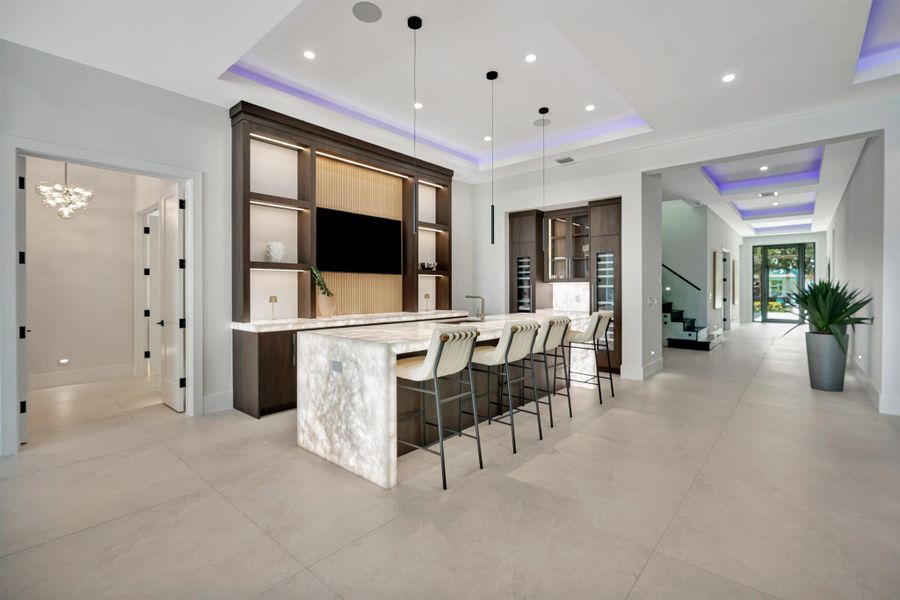 Furnished interior view inside a new home in , Lantana (Image 5).