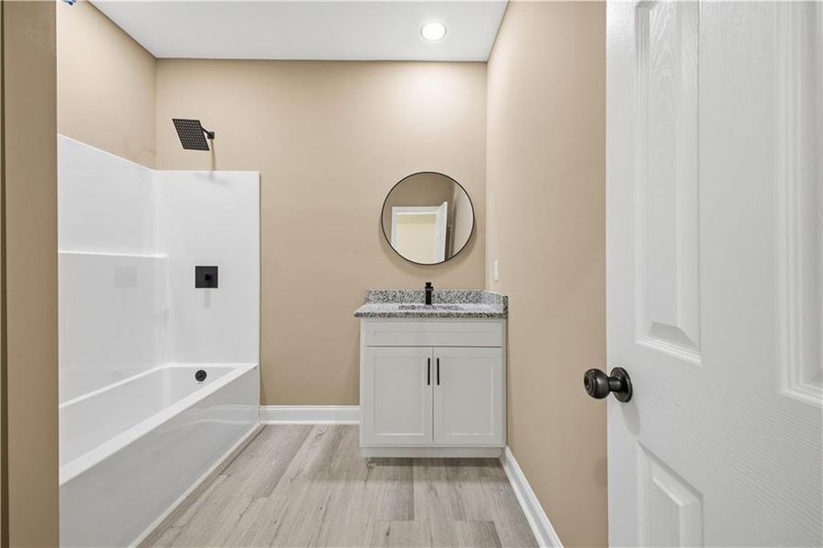 Furnished interior view inside a new home in , Calhoun (Image 10).