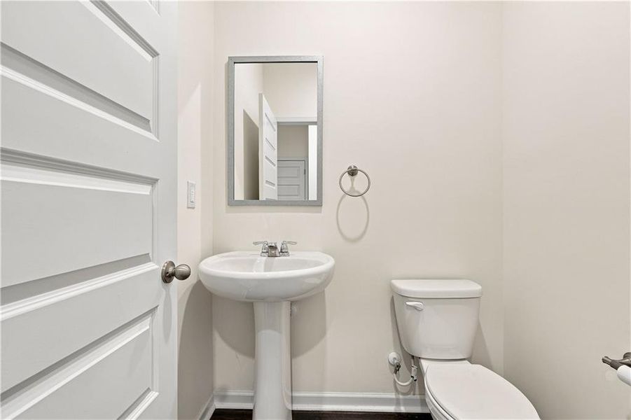 Furnished interior view inside a new home in The Enclave at Flat Rock Hills, Stonecrest (Image 6).