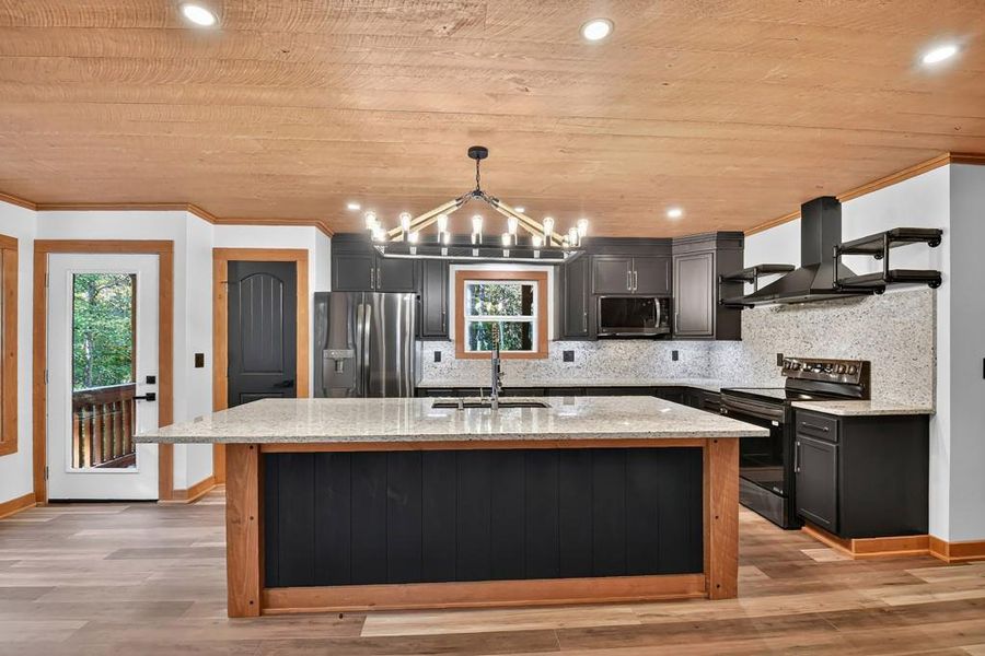 Furnished interior view inside a new home in , Ellijay (Image 11). Furnished interior view inside a new home in , Ellijay (Image 11).