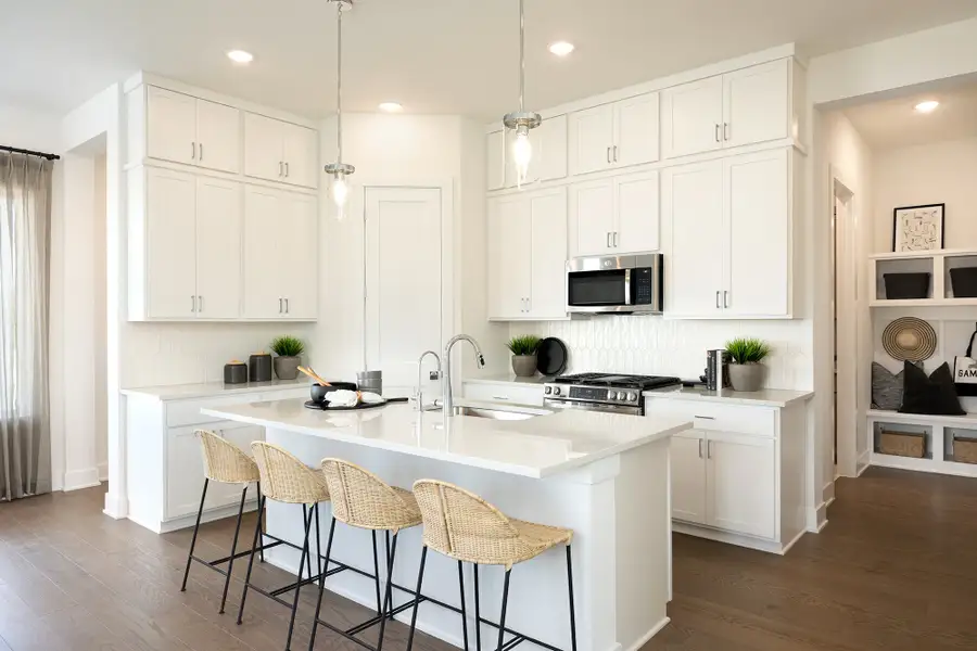 Furnished interior view inside a new home in Novel, Austin (Image 3).