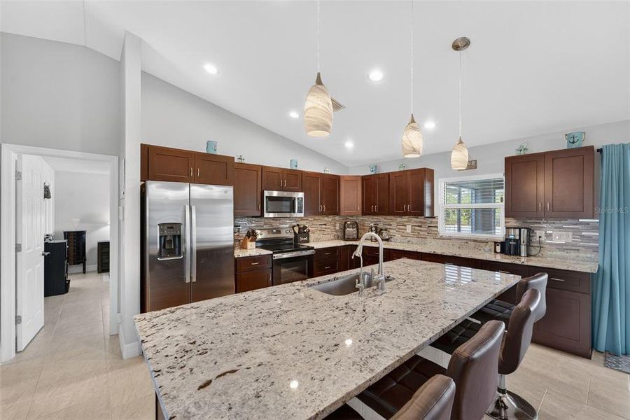 Furnished interior view inside a new home in , North Port (Image 6).