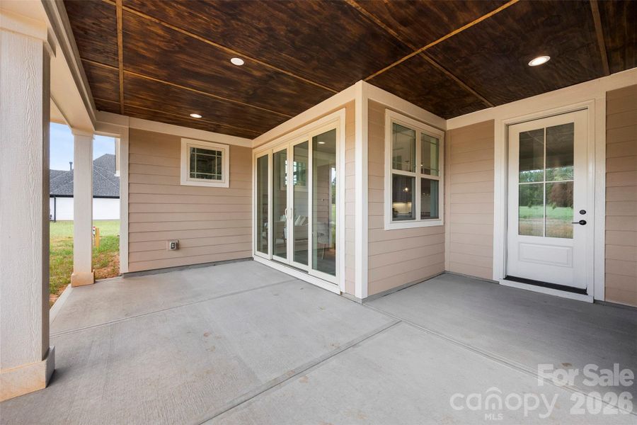 Exterior details and patio area of a home in , Lancaster (Image 26).
