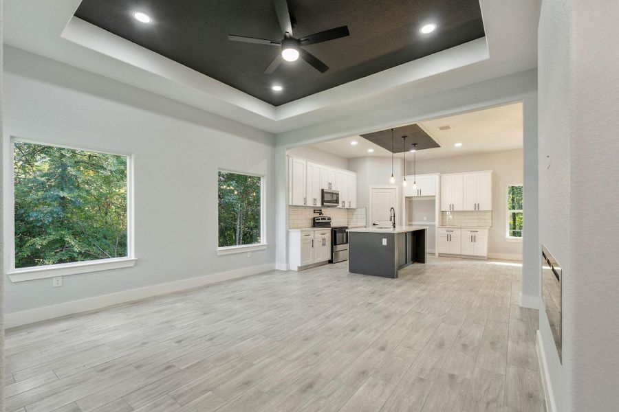 Spacious, unfurnished interior of a new home in , Willis (Image 23). Spacious, unfurnished interior of a new home in , Willis (Image 23).