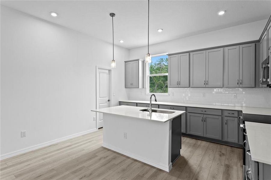 Furnished interior view inside a new home in , Westchase (Image 34).