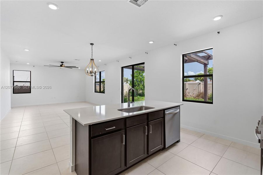 Furnished interior view inside a new home in Parker Pointe, Homestead (Image 14). Furnished interior view inside a new home in Parker Pointe, Homestead (Image 14).