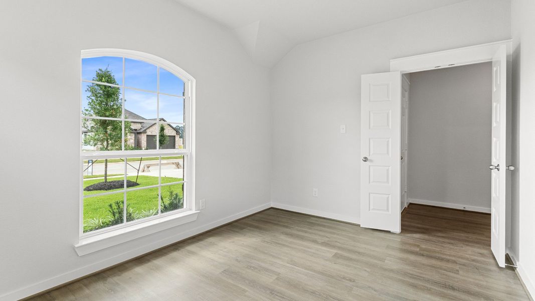 Representative furnished interior of a home built from the Kimbell by Brightland Homes in Cielo, Conroe (Image 5).
