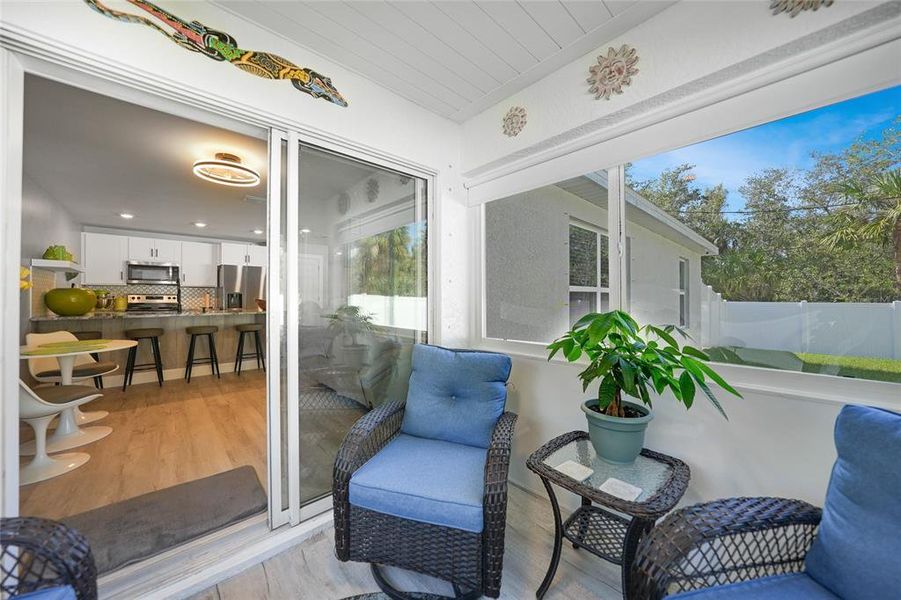 Exterior details and patio area of a home in , Port Charlotte (Image 26). Exterior details and patio area of a home in , Port Charlotte (Image 26).