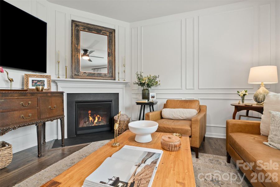 Furnished interior view inside a new home in Valleywood Farms, Waynesville (Image 14).