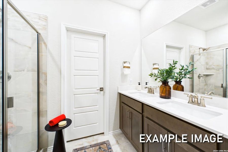 Furnished interior view inside a new home in Applewhite Meadows, San Antonio (Image 18).