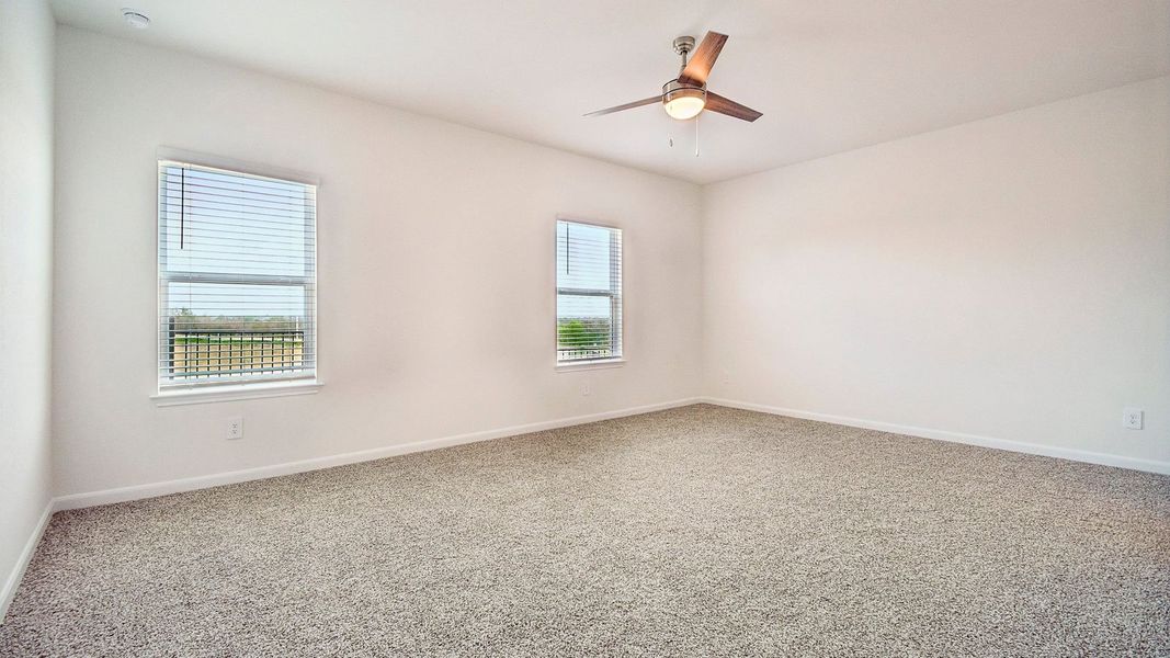 Spacious, unfurnished interior of a new home in Revelry, Del Valle (Image 22).