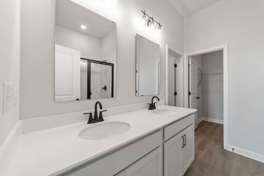 Furnished interior view inside a new home in Blue Heron Retreat, Little River (Image 9).