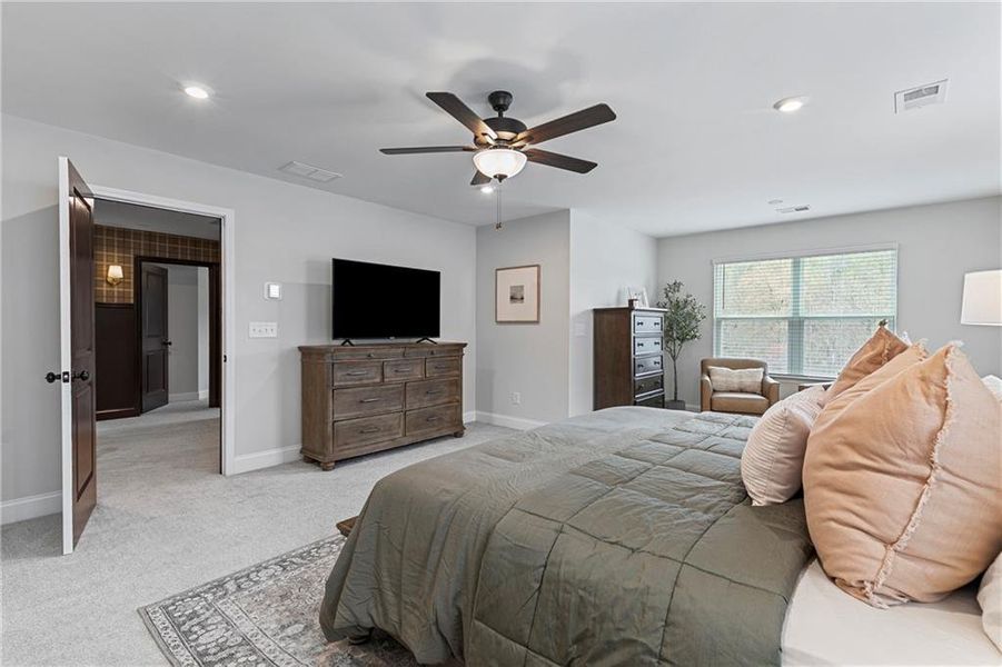 Furnished interior view inside a new home in , Hoschton (Image 11). Furnished interior view inside a new home in , Hoschton (Image 11).