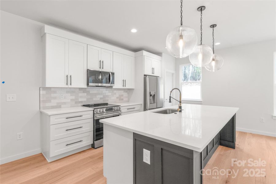 Furnished interior view inside a new home in , Lincolnton (Image 7). Furnished interior view inside a new home in , Lincolnton (Image 7).