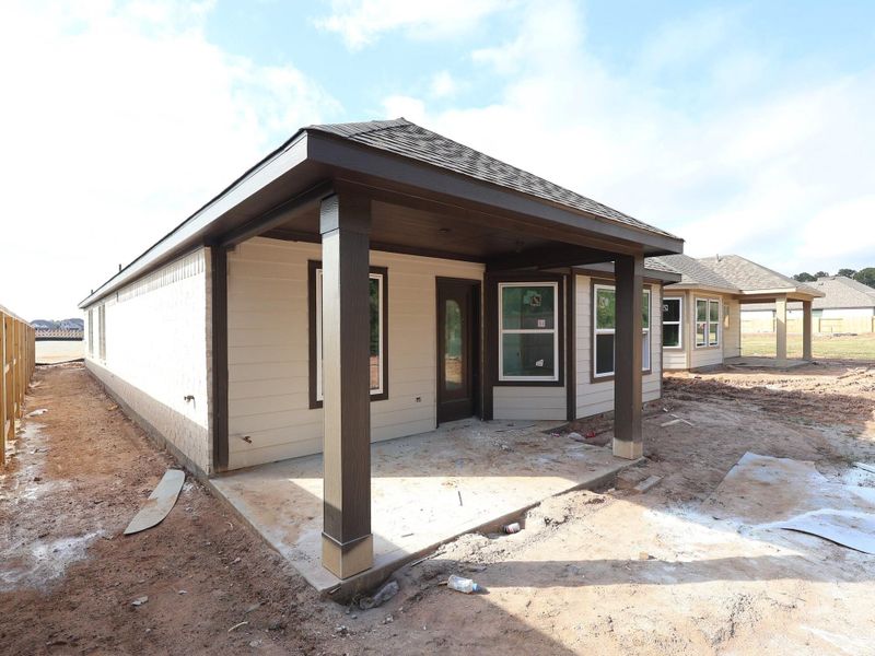 In-progress construction of a new home in Sorella, Tomball, TX (Image 18).