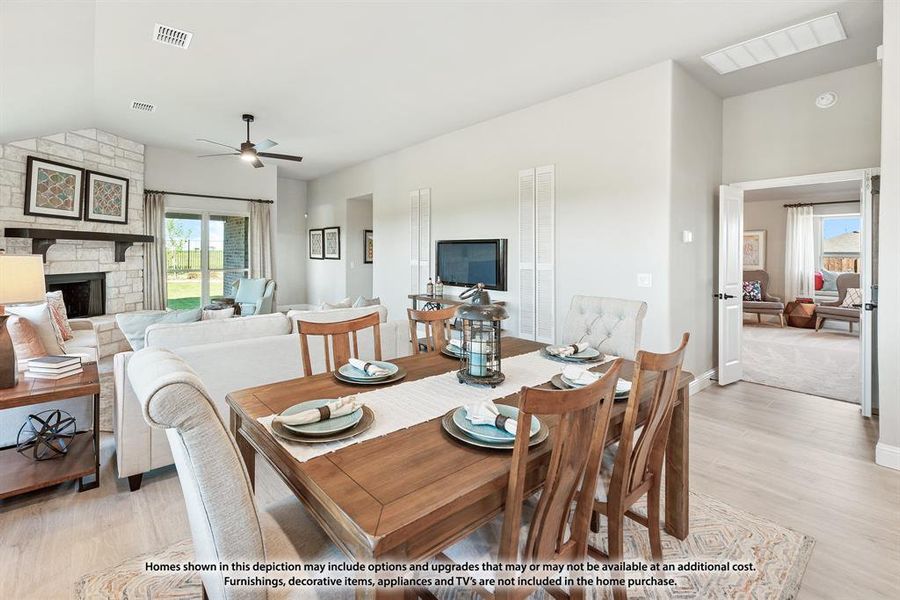 Furnished interior view inside a new home in Waverly Estates, Josephine (Image 5). Furnished interior view inside a new home in Waverly Estates, Josephine (Image 5).