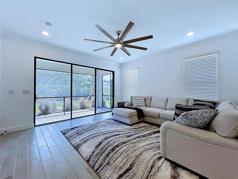Furnished interior view inside a new home in , Wesley Chapel (Image 43).