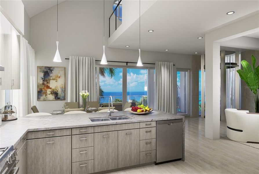 Furnished interior view inside a new home in , New Smyrna Beach (Image 5).