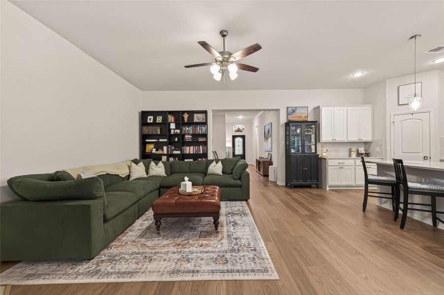 Furnished interior view inside a new home in , Willis (Image 19).