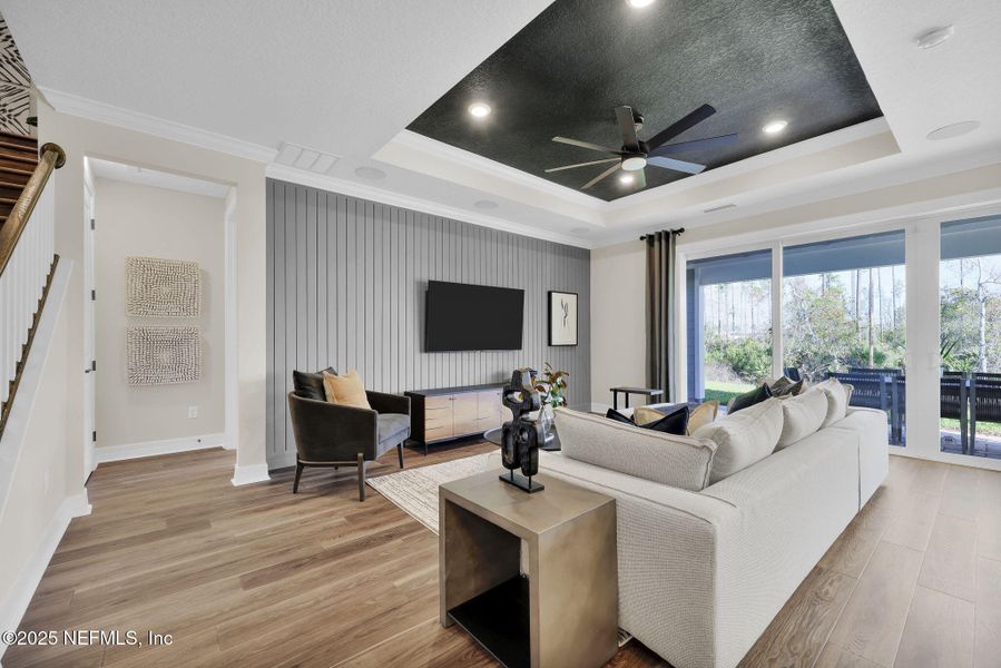 Furnished interior view inside a new home in Double Branch, Middleburg (Image 15).