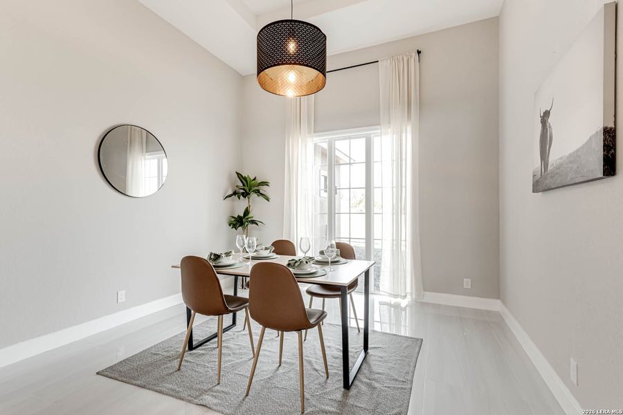 Furnished interior view inside a new home in , Spring Branch (Image 31).