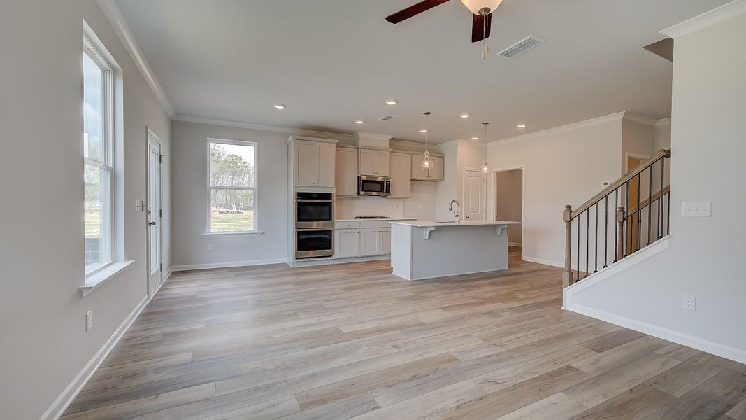 Furnished interior view inside a new home in Langley Overlook, Loganville (Image 4).