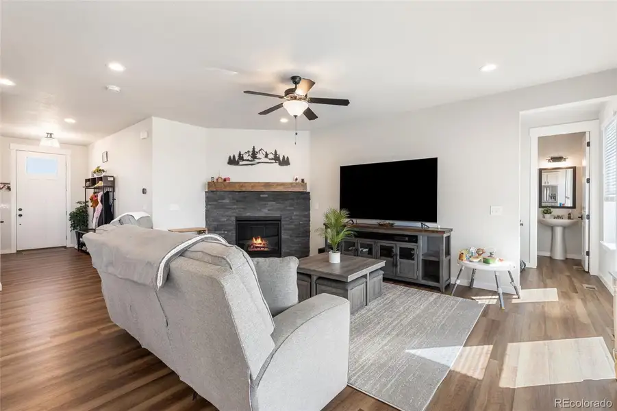 Furnished interior view inside a new home in Sterling Ranch, Colorado Springs (Image 5).