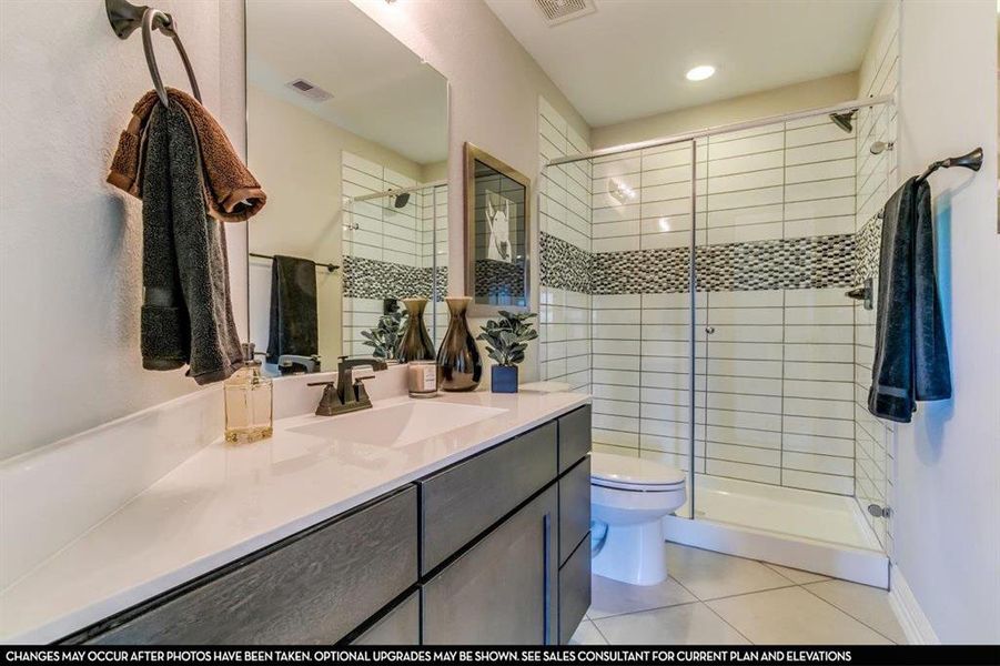 Furnished interior view inside a new home in Green Meadows, Celina (Image 22).