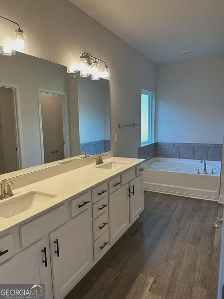 Furnished interior view inside a new home in Canterbury Villas, Carrollton (Image 7).