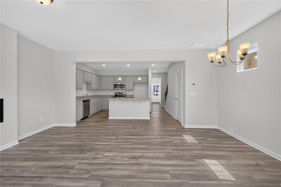 Spacious, unfurnished interior of a new home in Fairington, Cartersville (Image 30).